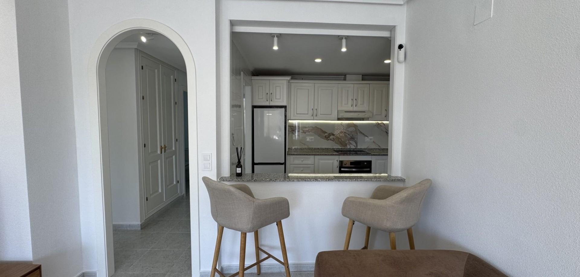Garden in apartment for sale in Orihuela Costa