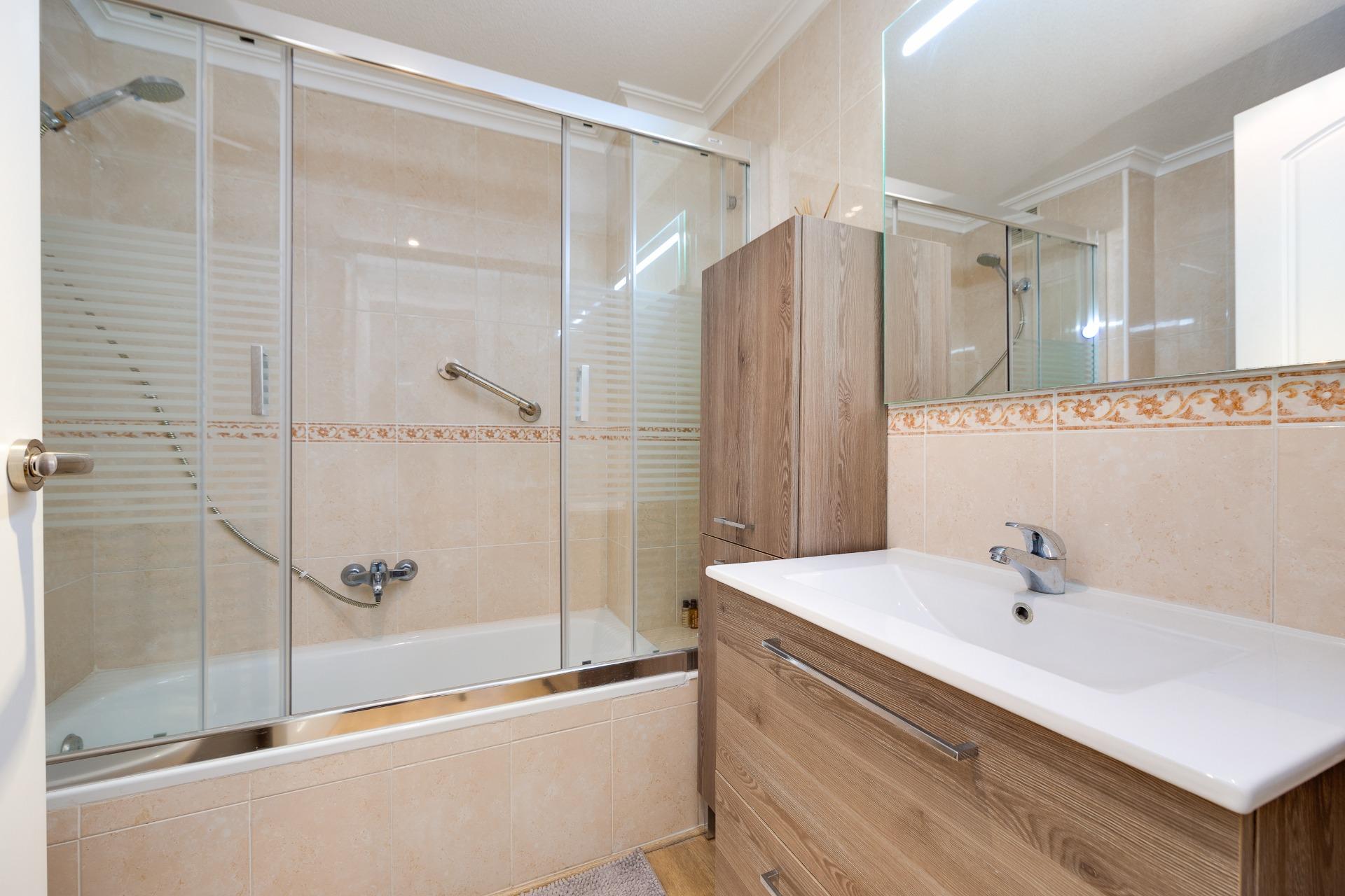 Bathroom in apartment for sale in Torrevieja