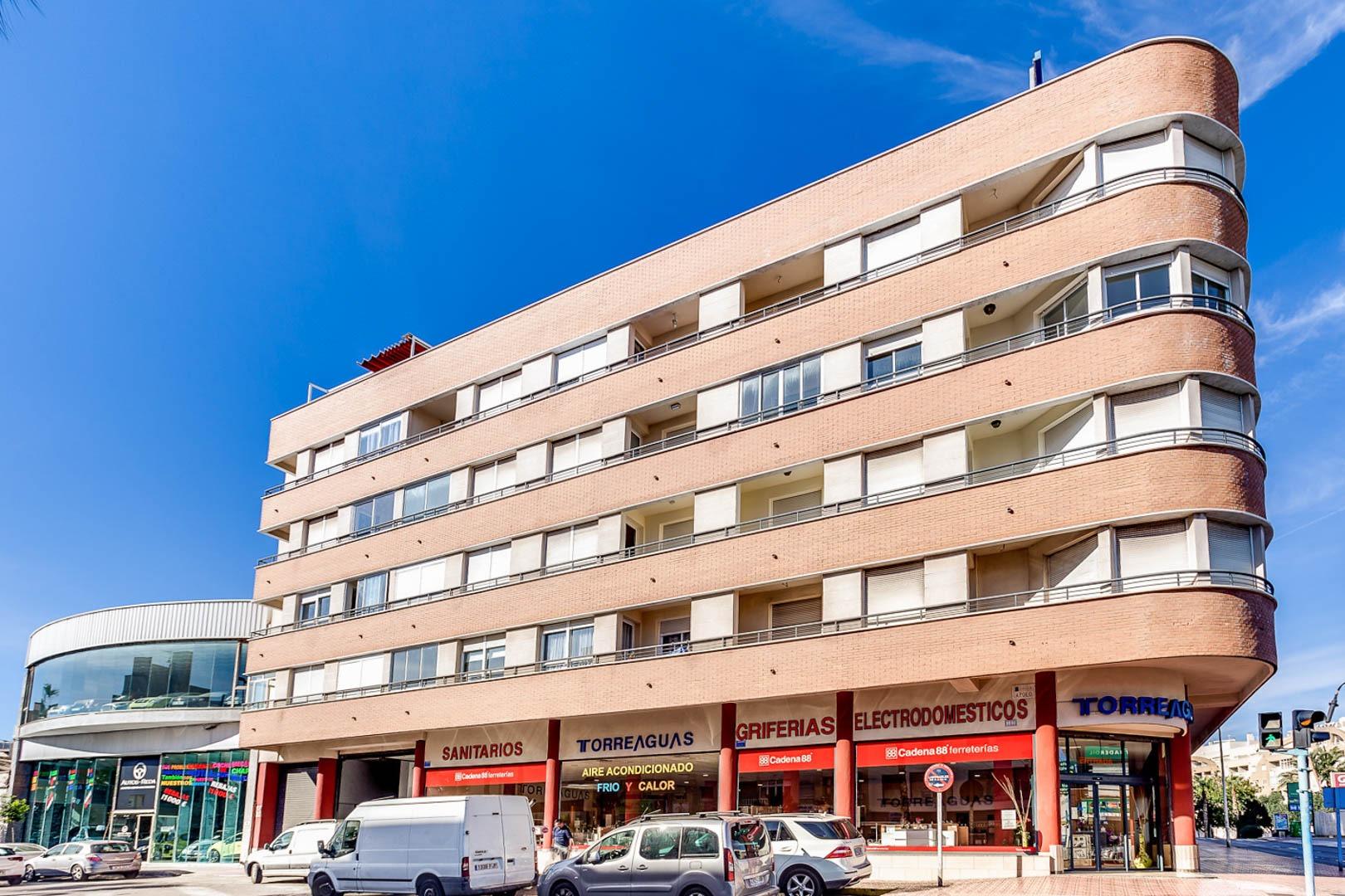 Garden in apartment for sale in Torrevieja