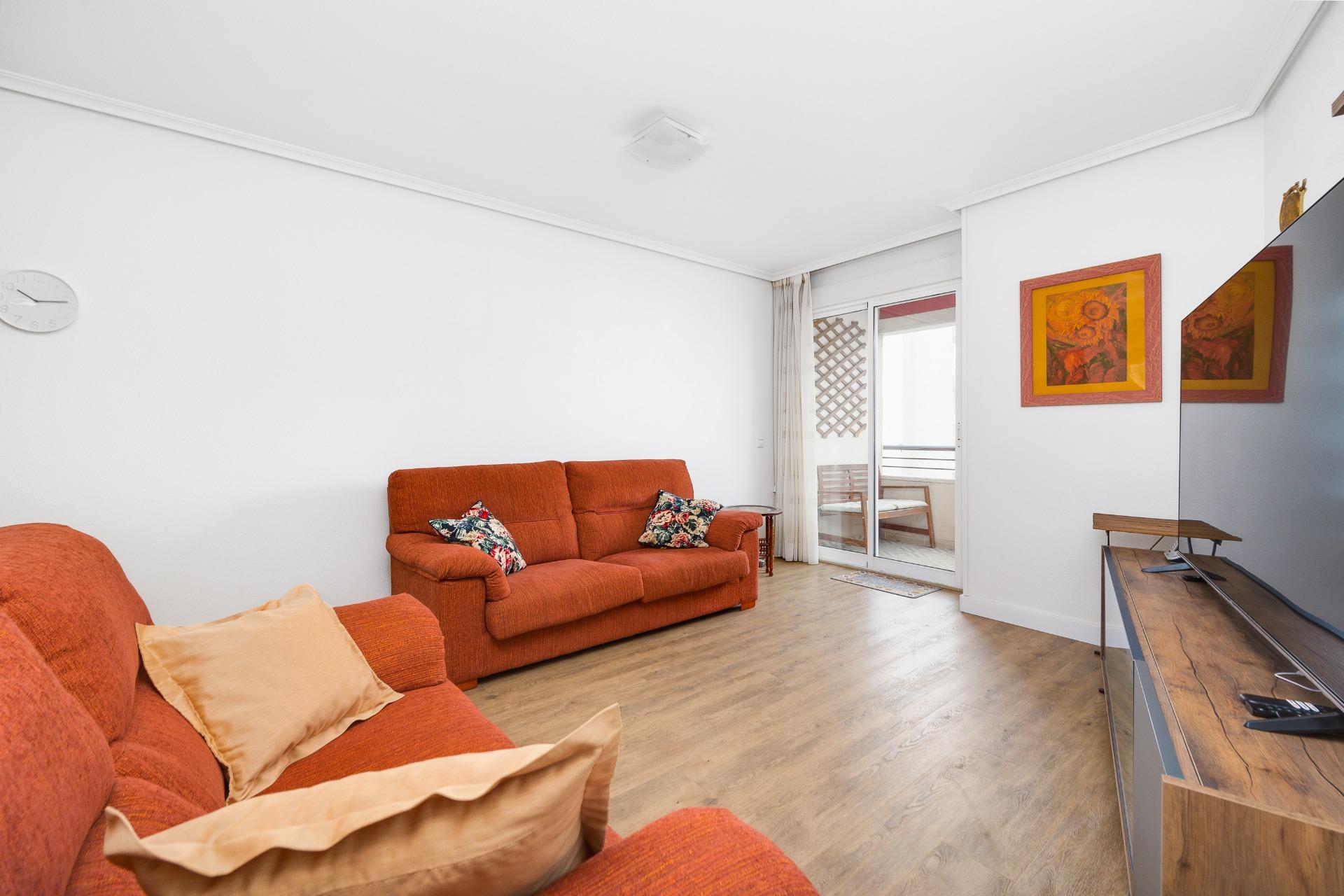Pool area in apartment for sale in Torrevieja