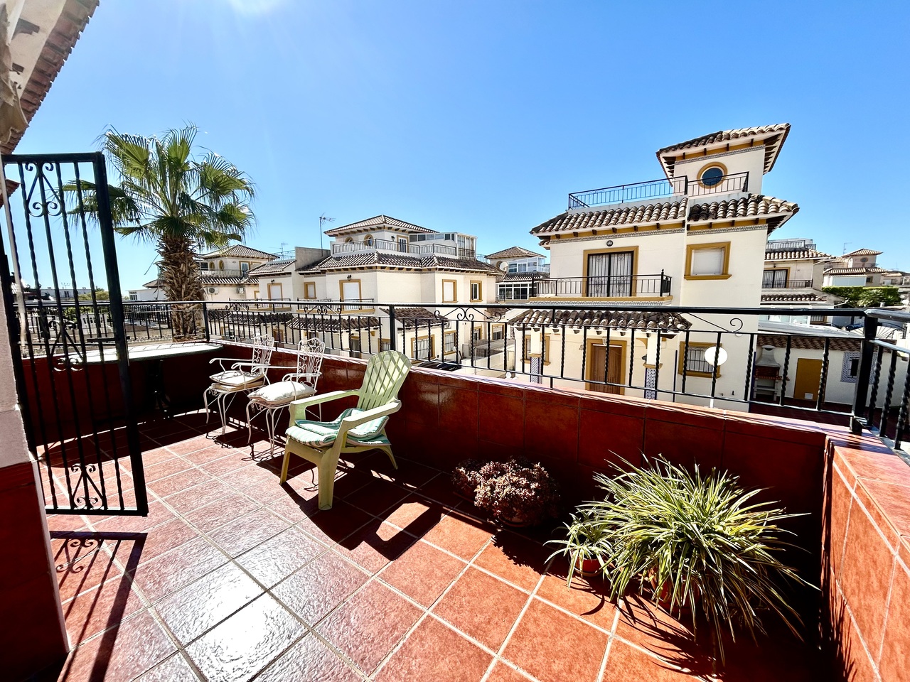 Bedroom in penthouse for sale in Playa Flamenca
