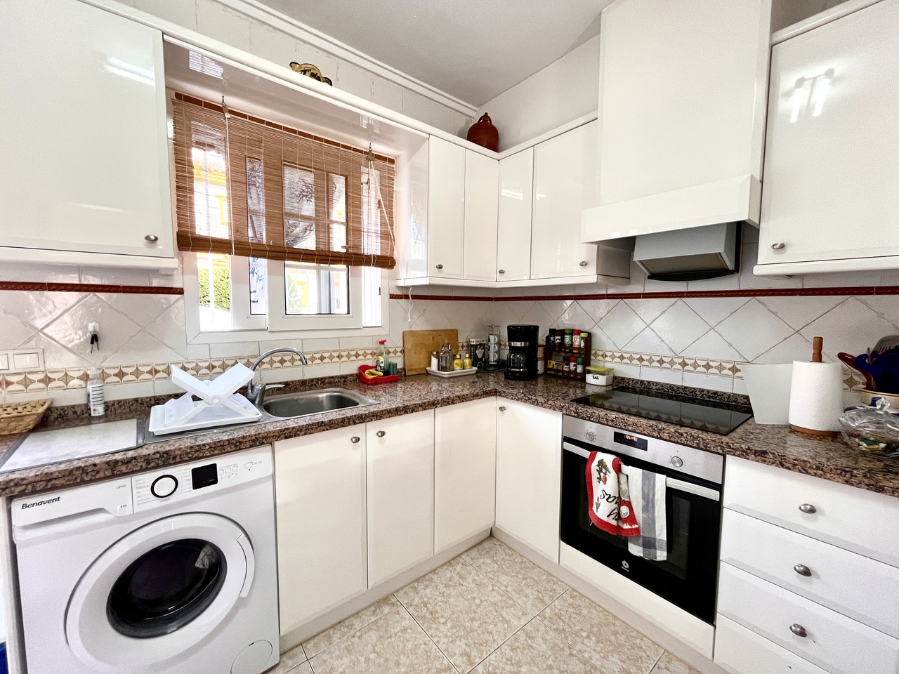 Pool area in apartment for sale in Playa Flamenca