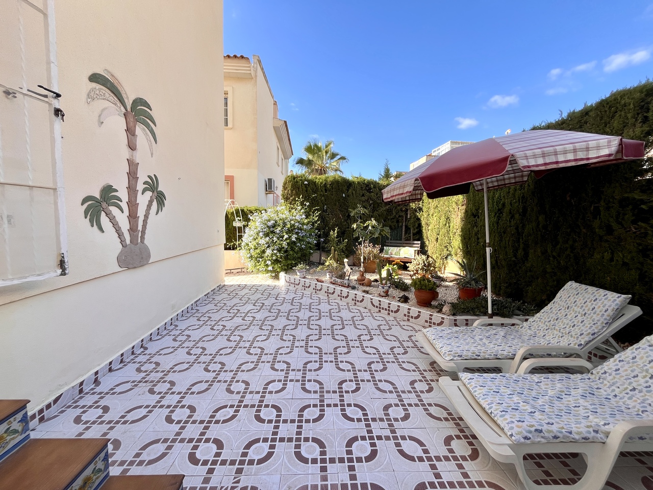 Master bedroom in apartment for sale in Playa Flamenca