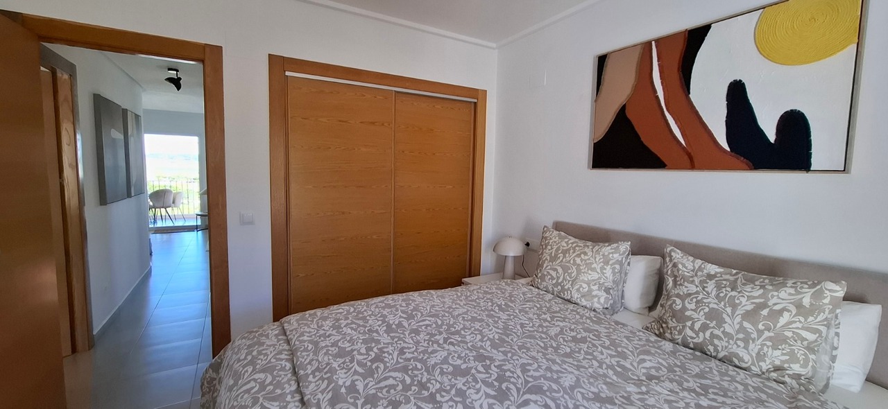 Kitchen in apartment for sale in Hacienda Riquelme Golf Resort