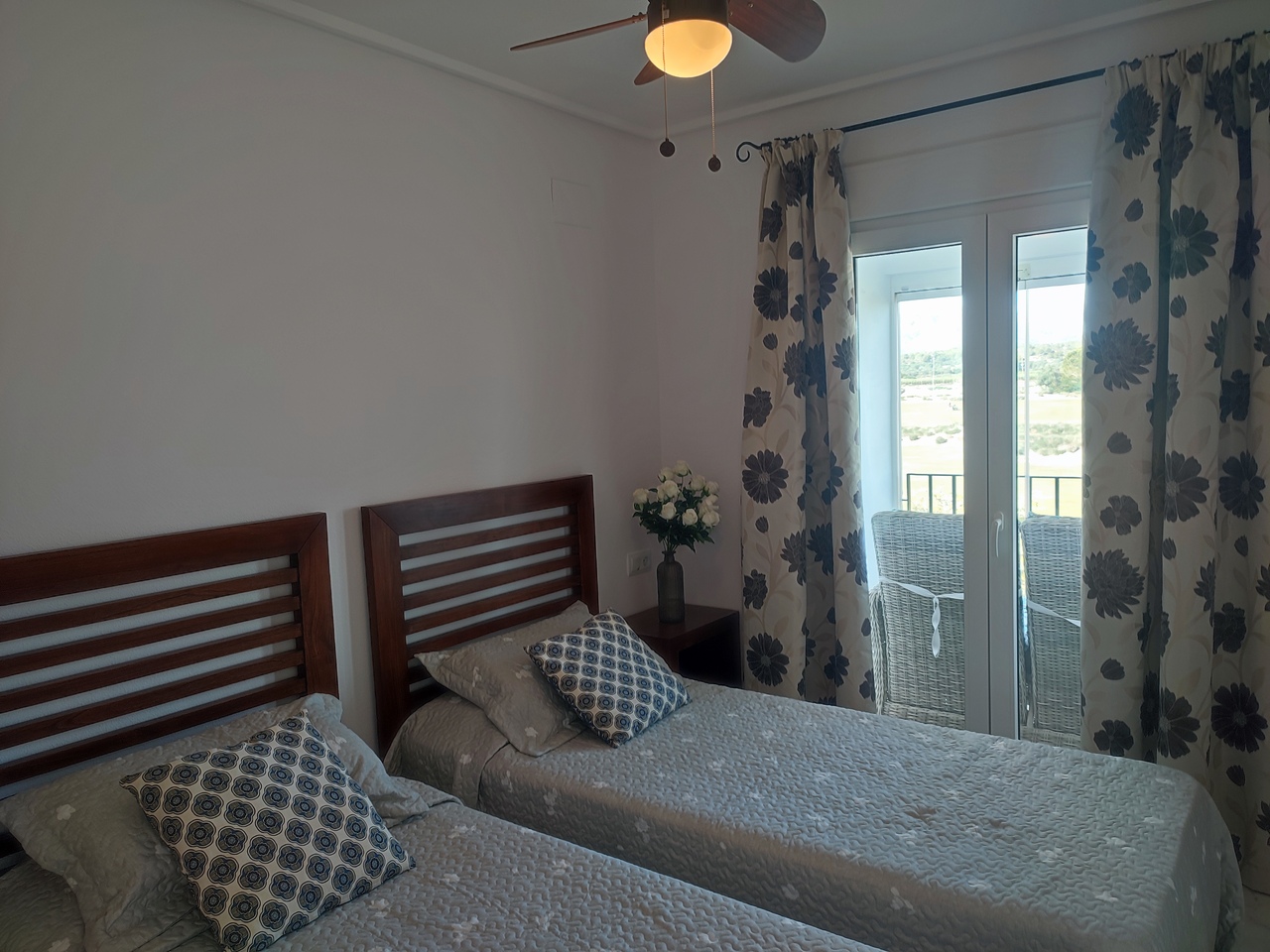 Pool area in apartment for sale in Hacienda Riquelme Golf Resort