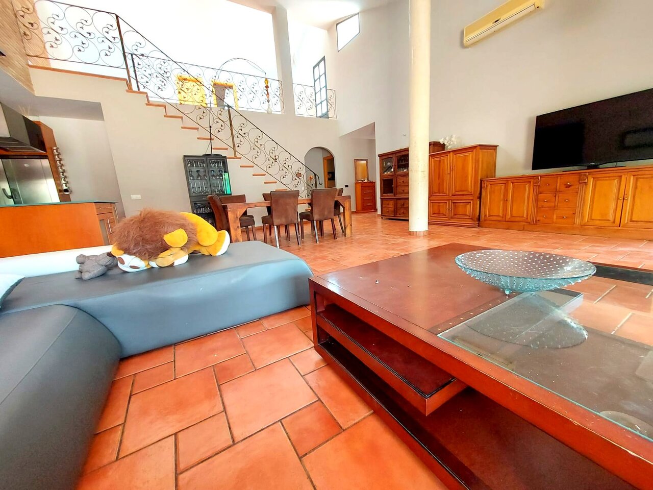 Dining area in villa for sale in Calasparra