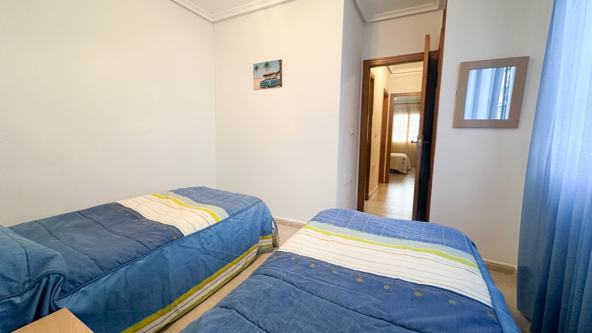 Pool area in apartment for sale in Orihuela Costa