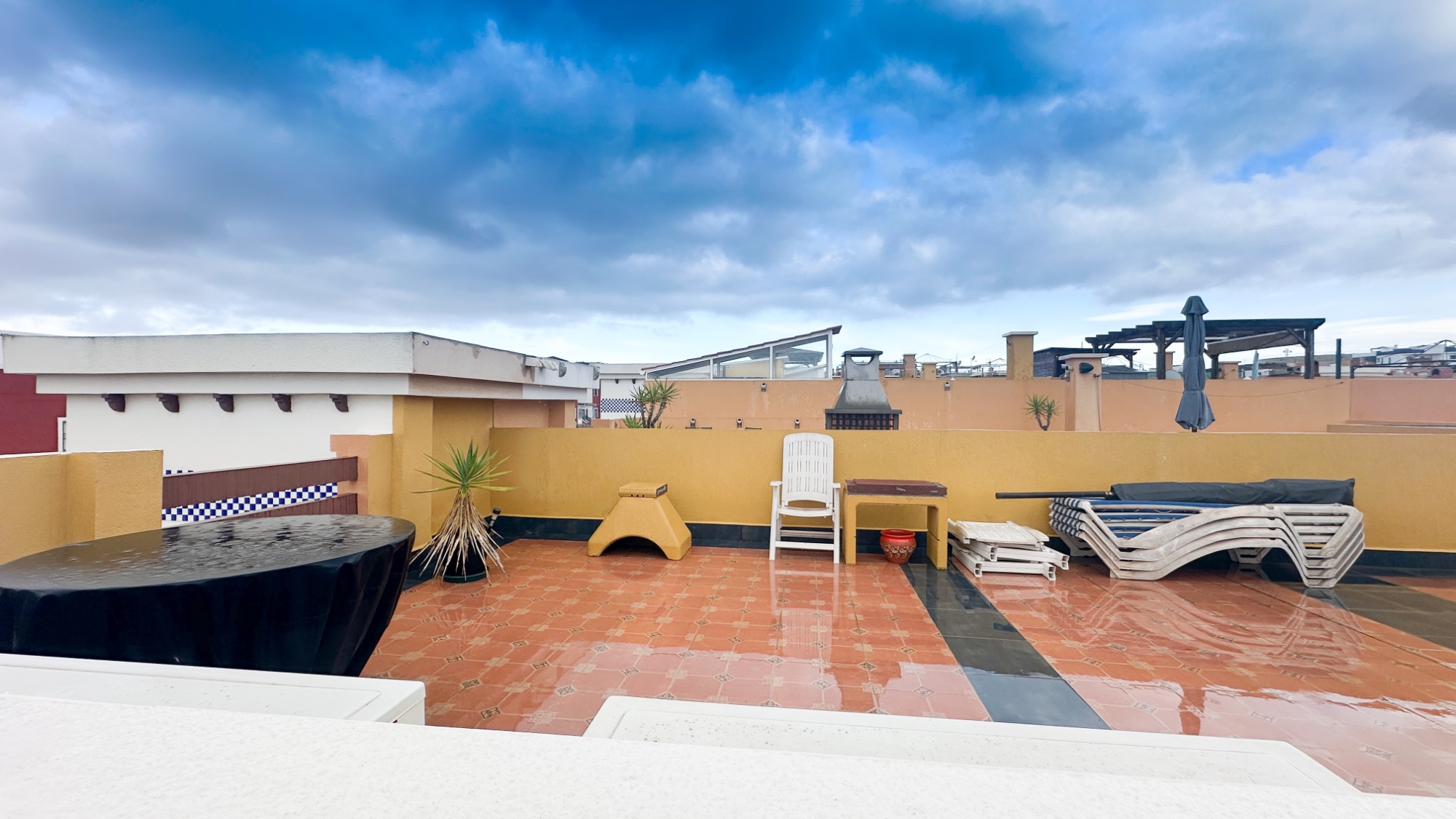 Dining area in apartment for sale in Orihuela Costa