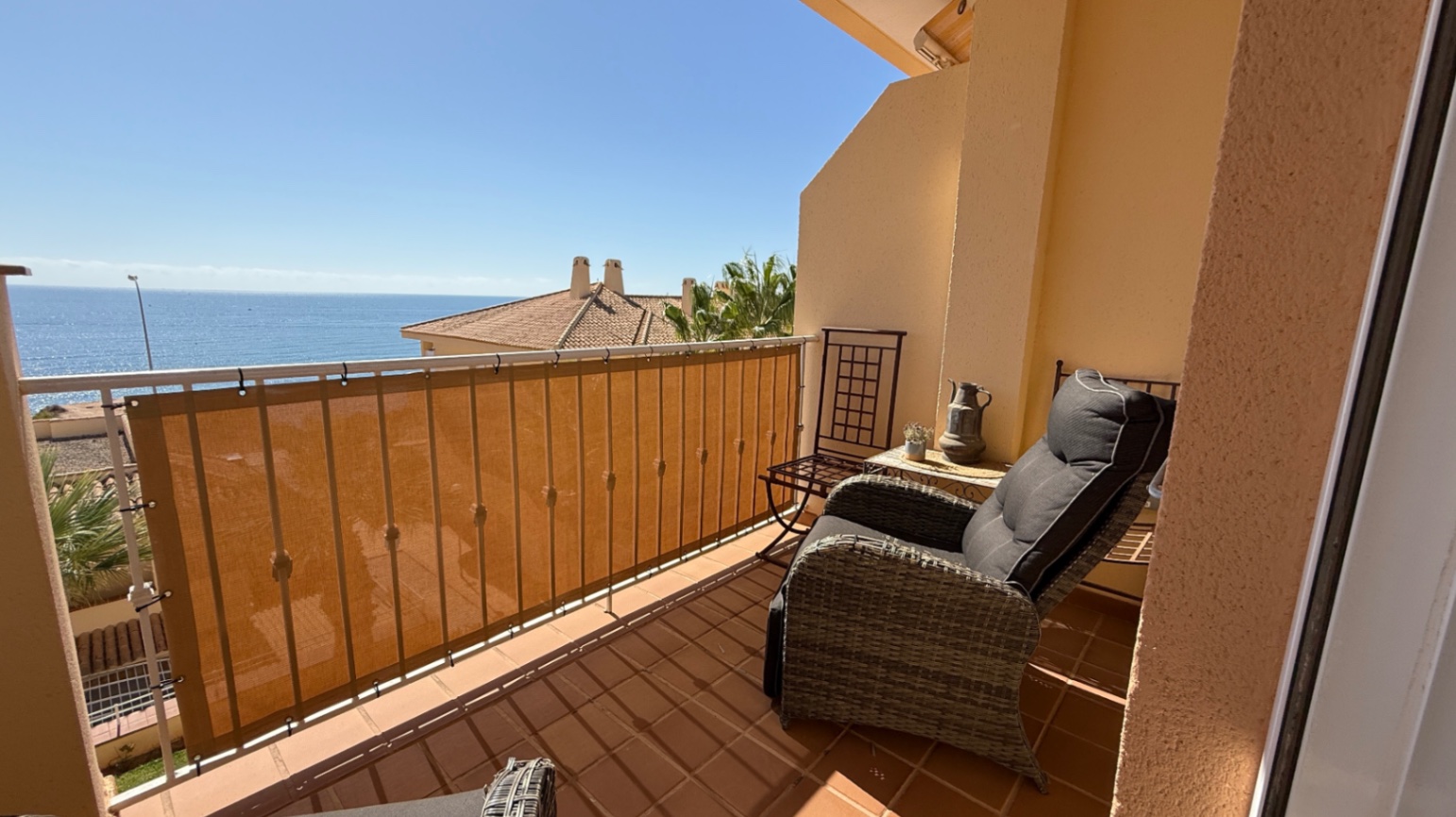 Living room in duplex for sale in Orihuela
