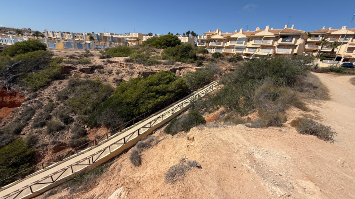 Living room in duplex for sale in Orihuela
