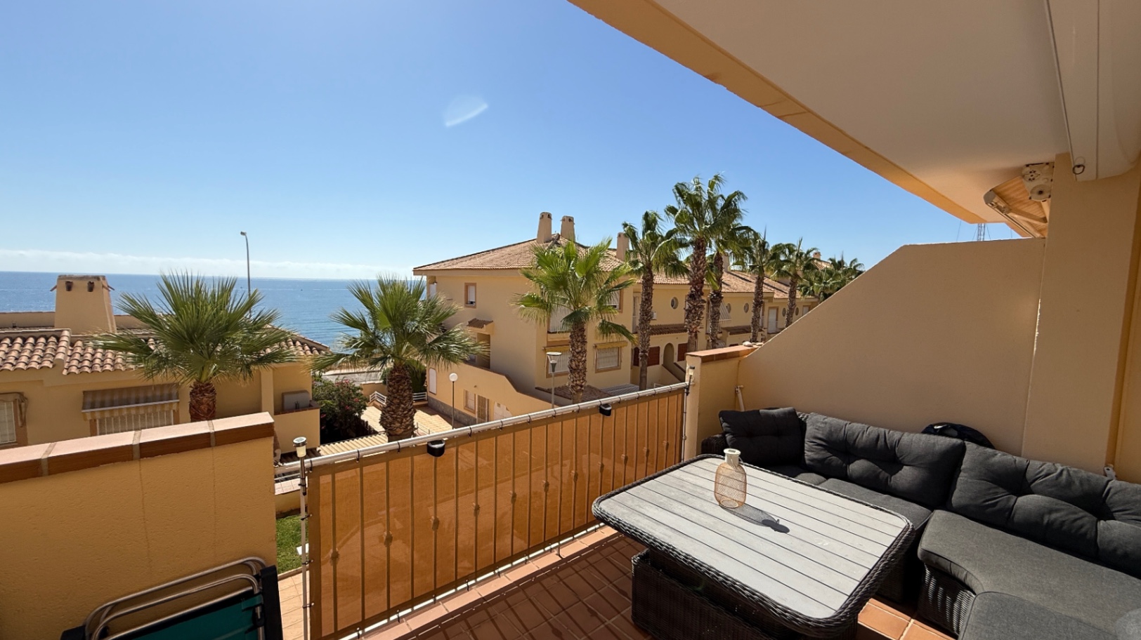 Pool area in duplex for sale in Orihuela