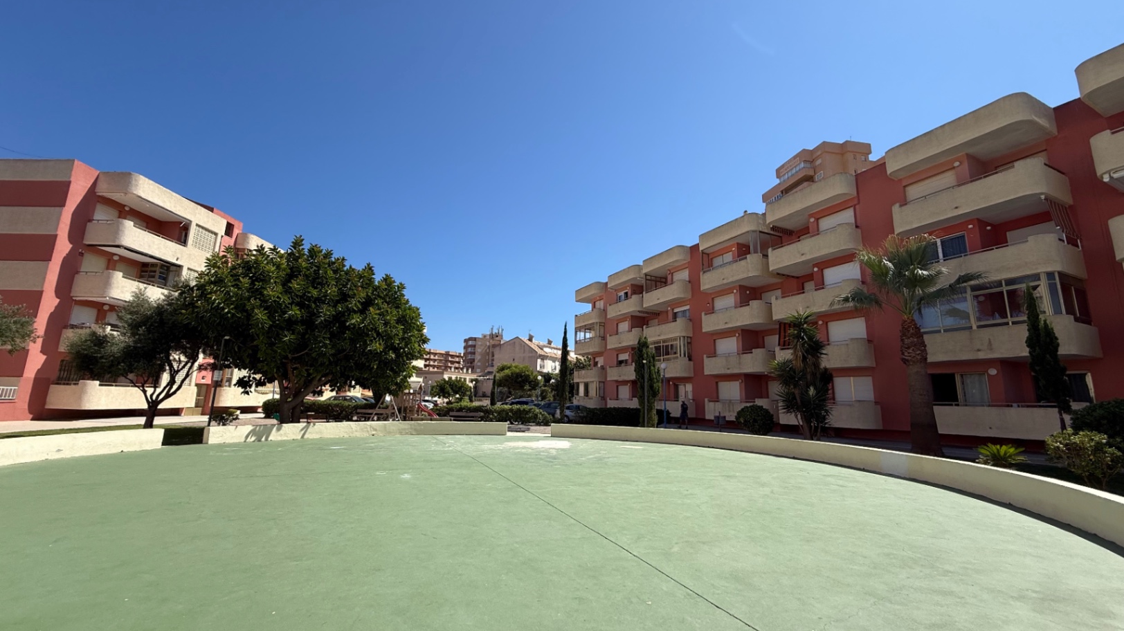 Living room in apartment for sale in Cartagena