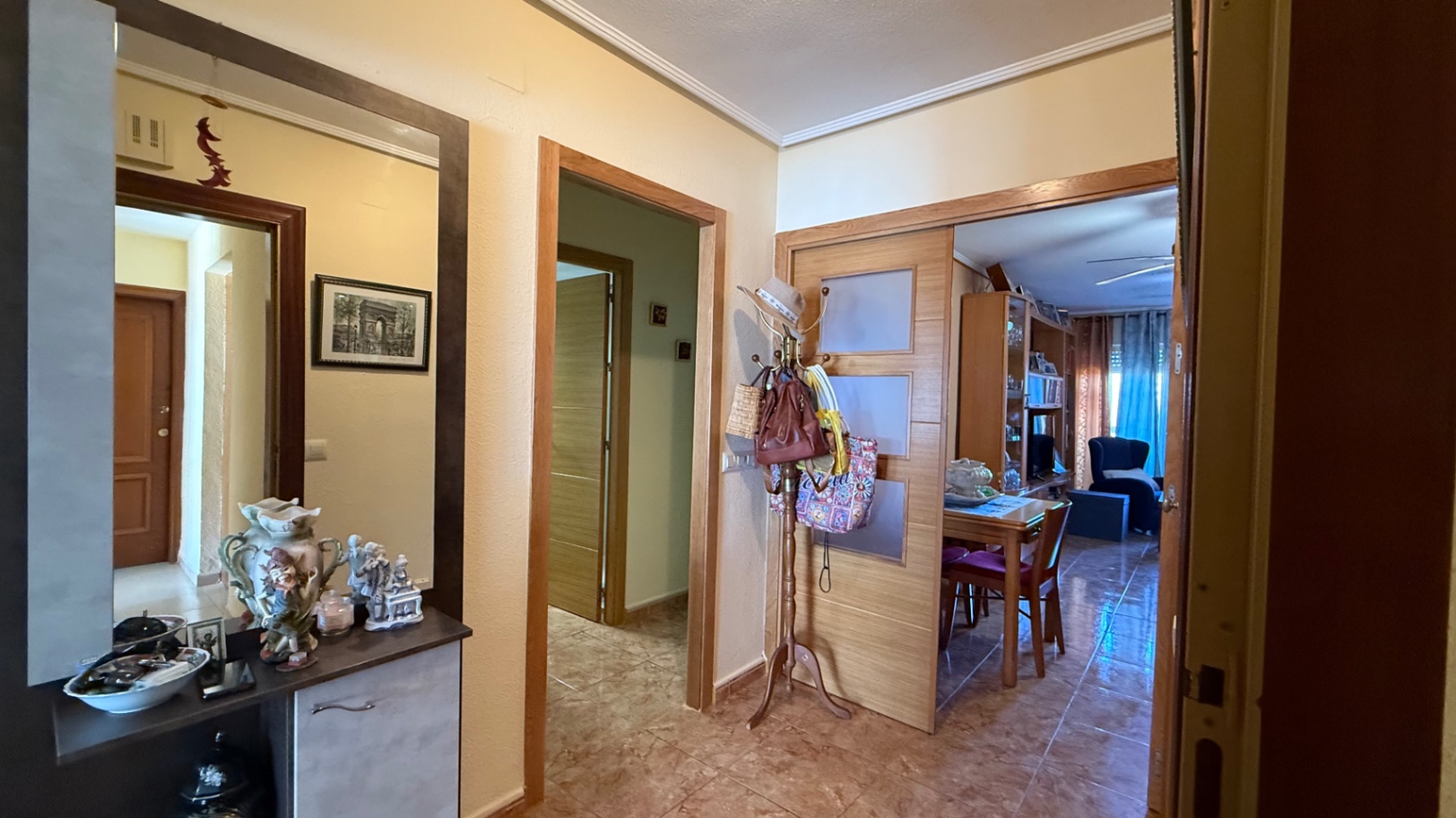 Pool area in apartment for sale in Cartagena