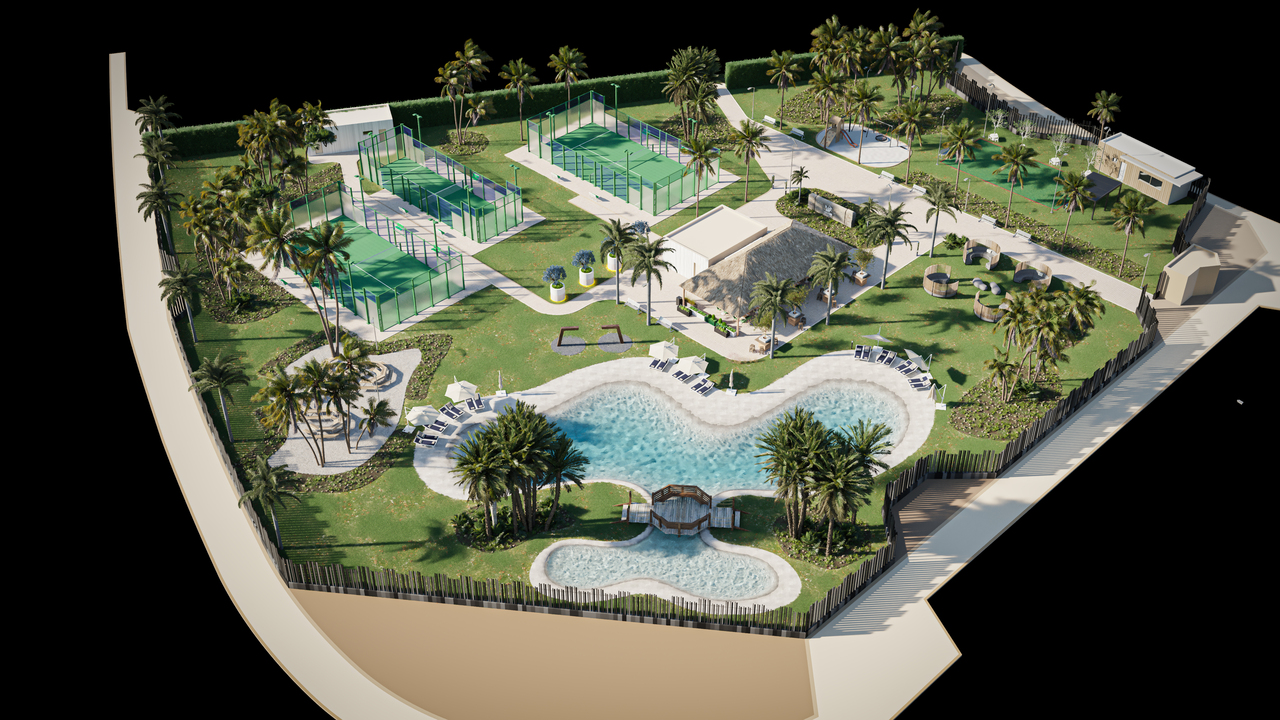 Exterior view in villa for sale in Roldan