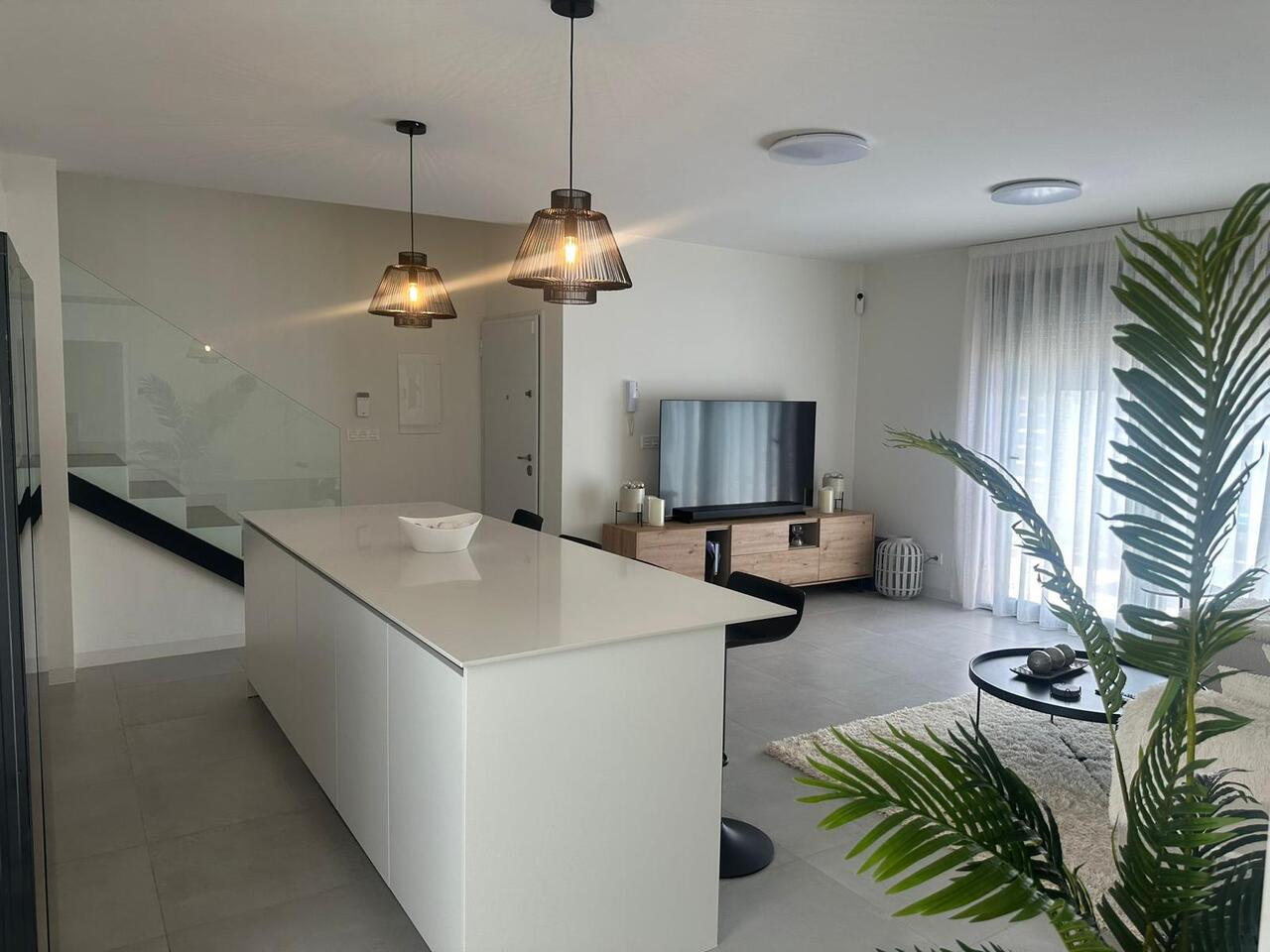 Living room in villa for sale in Roldan