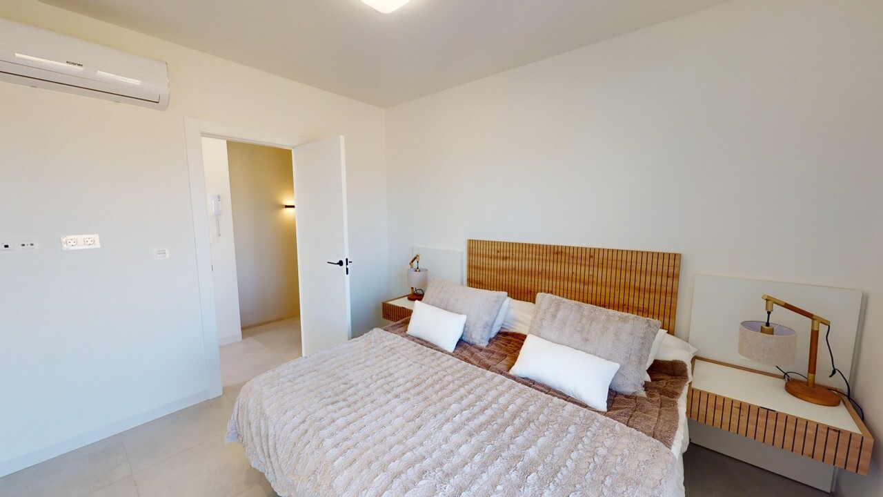 Master bedroom in villa for sale in Roldan