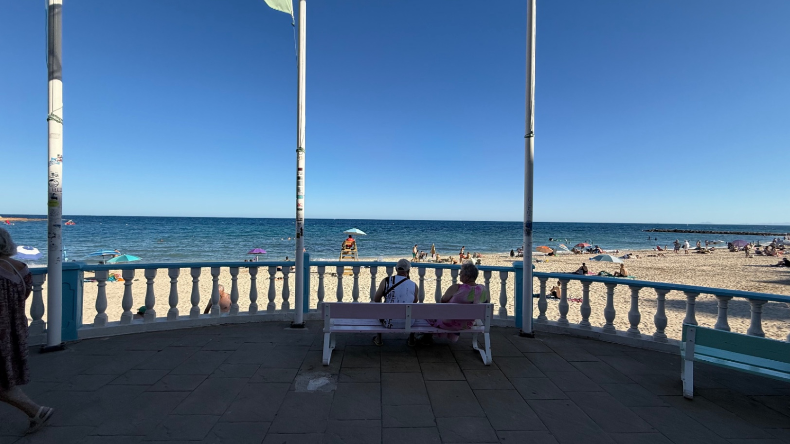 Terrace in apartment for sale in Torrevieja