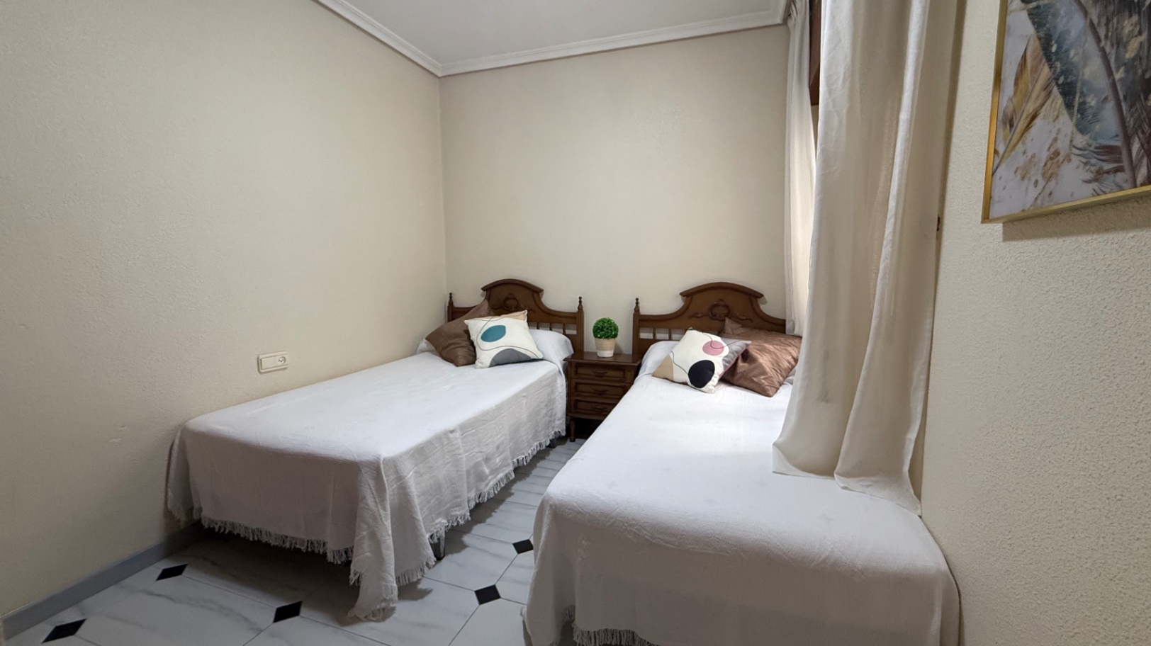 Pool area in apartment for sale in Torrevieja