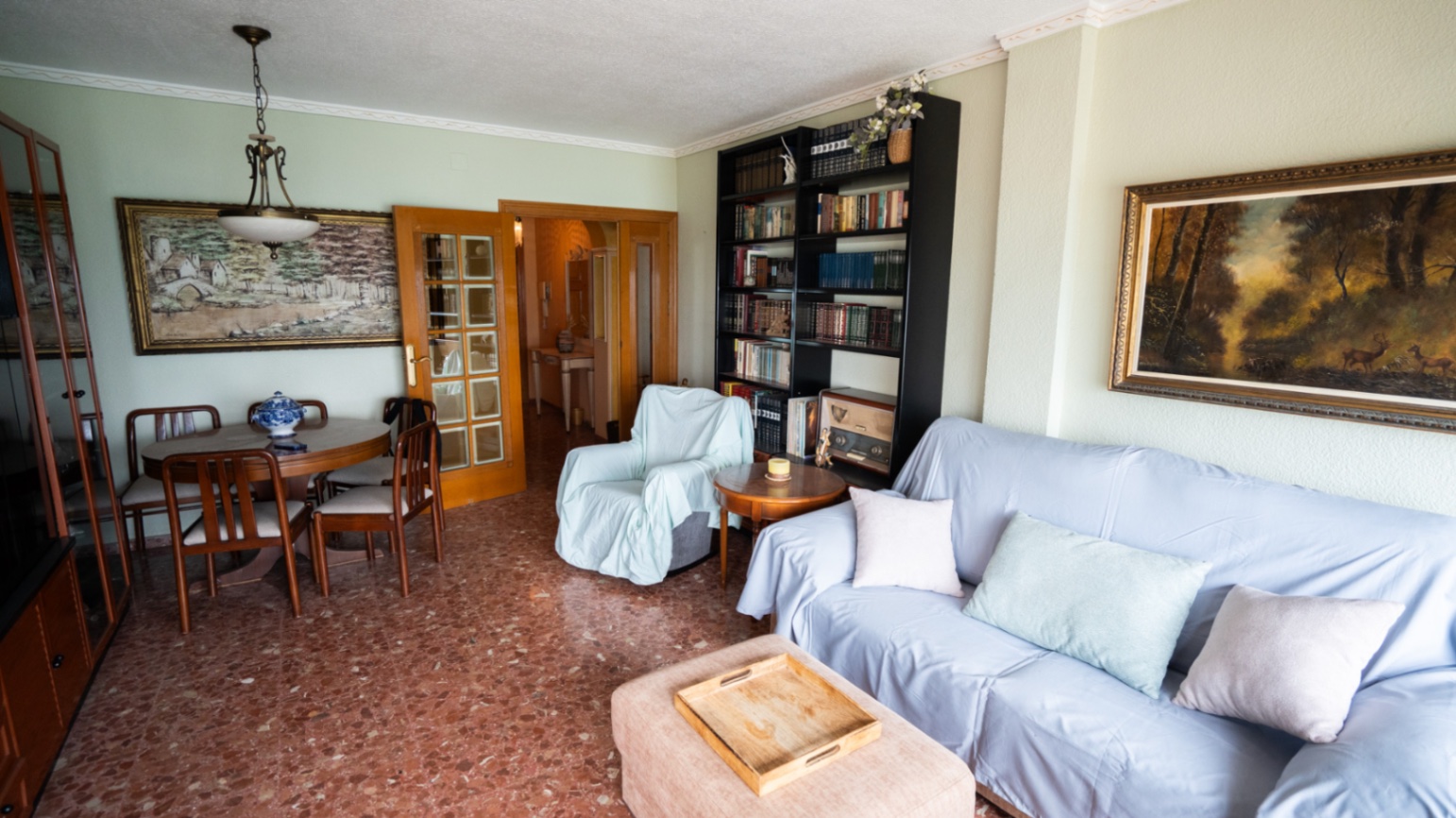 Garden in apartment for sale in Torrevieja