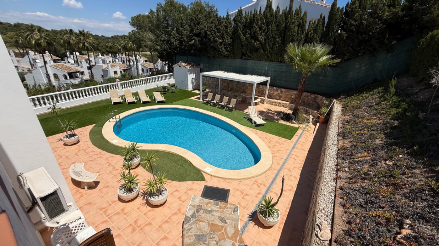 Terrace in villa for sale in Orihuela