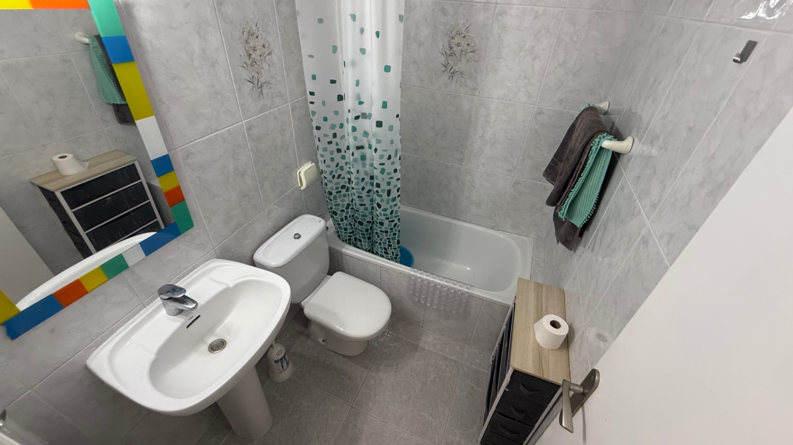 Bathroom in villa for sale in Orihuela