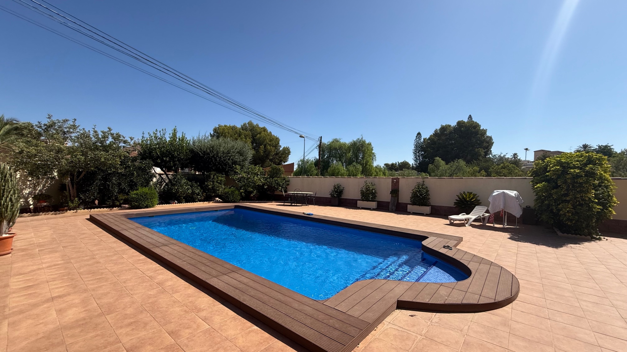 Terrace in villa for sale in Torrevieja