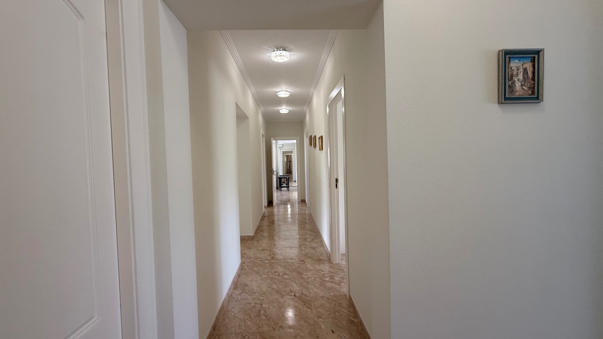Pool area in villa for sale in Torrevieja