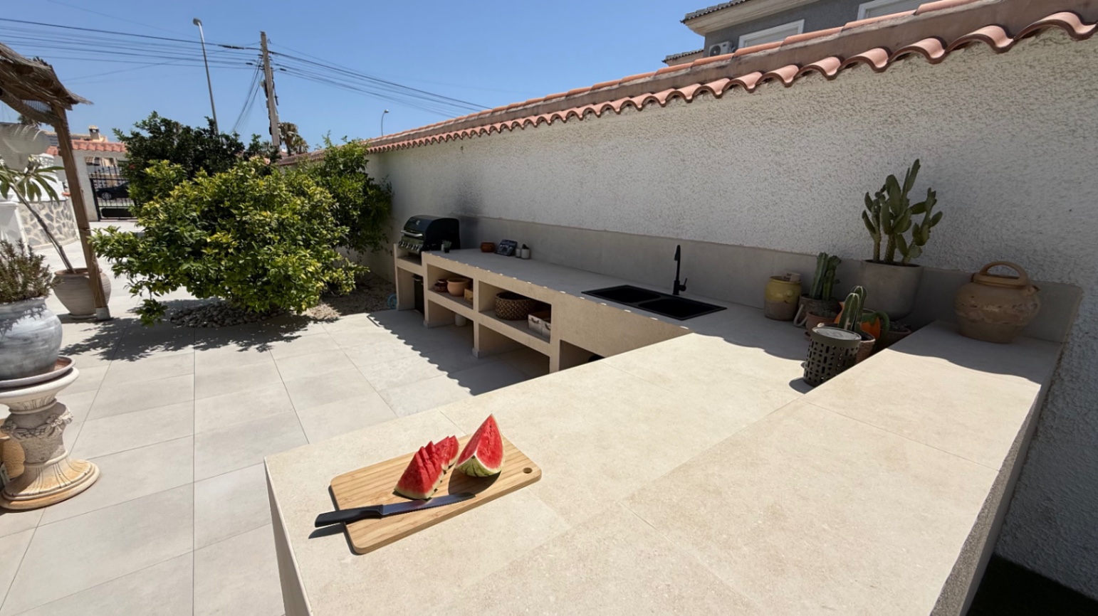 Kitchen in villa for sale in Torrevieja