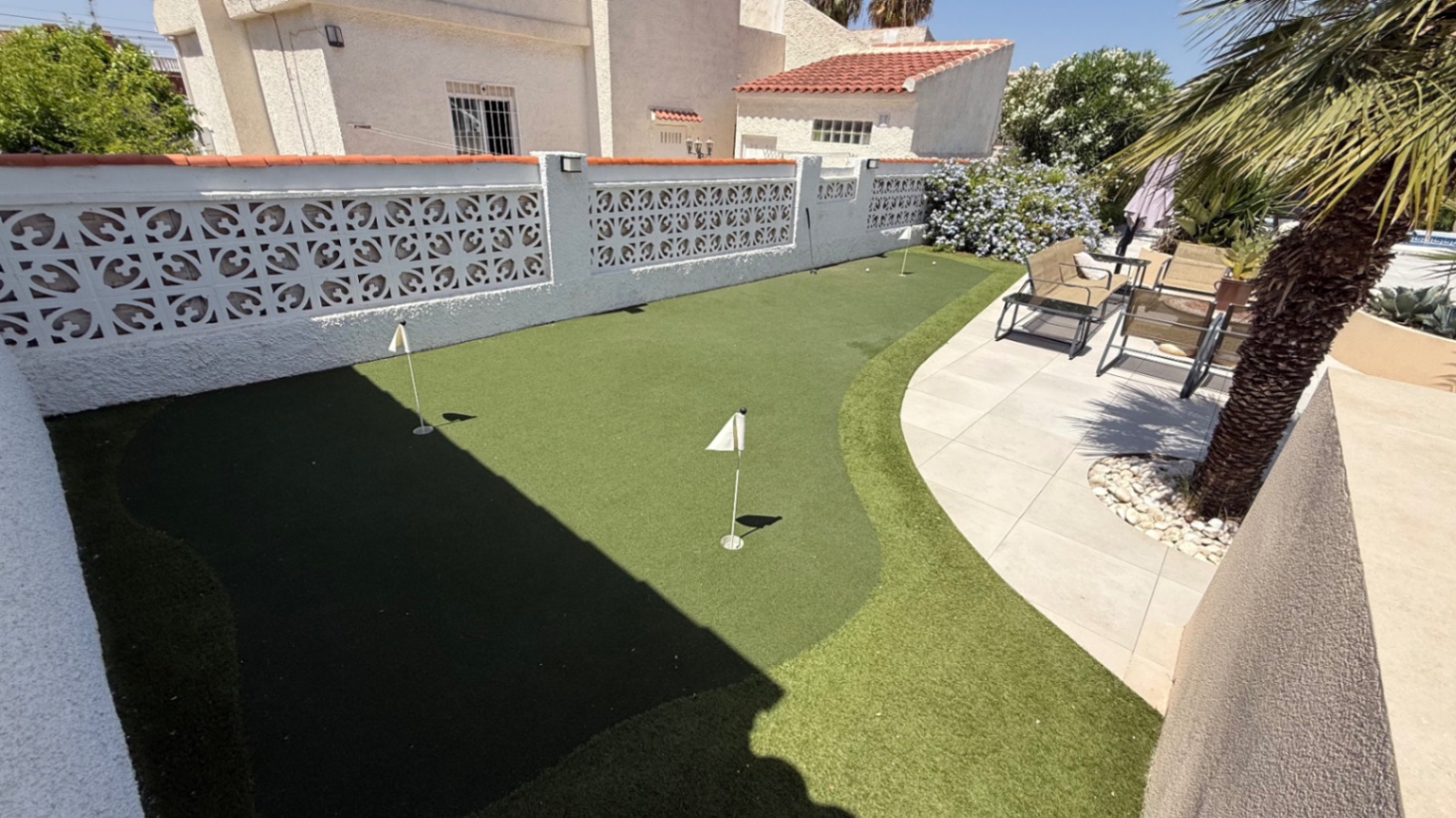 Master bedroom in villa for sale in Torrevieja