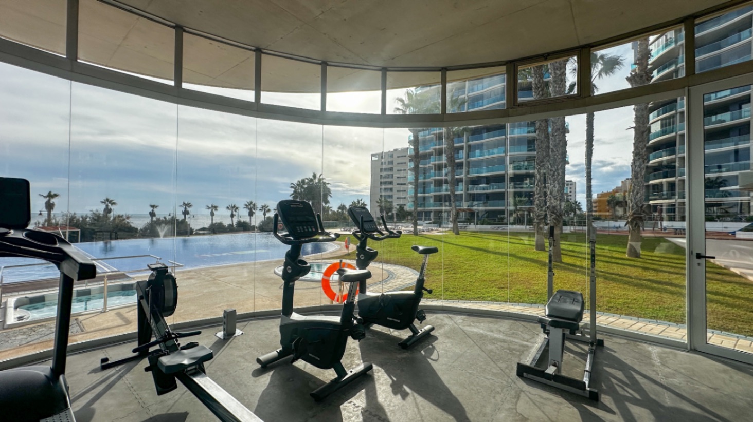 Garden in apartment for sale in Torrevieja