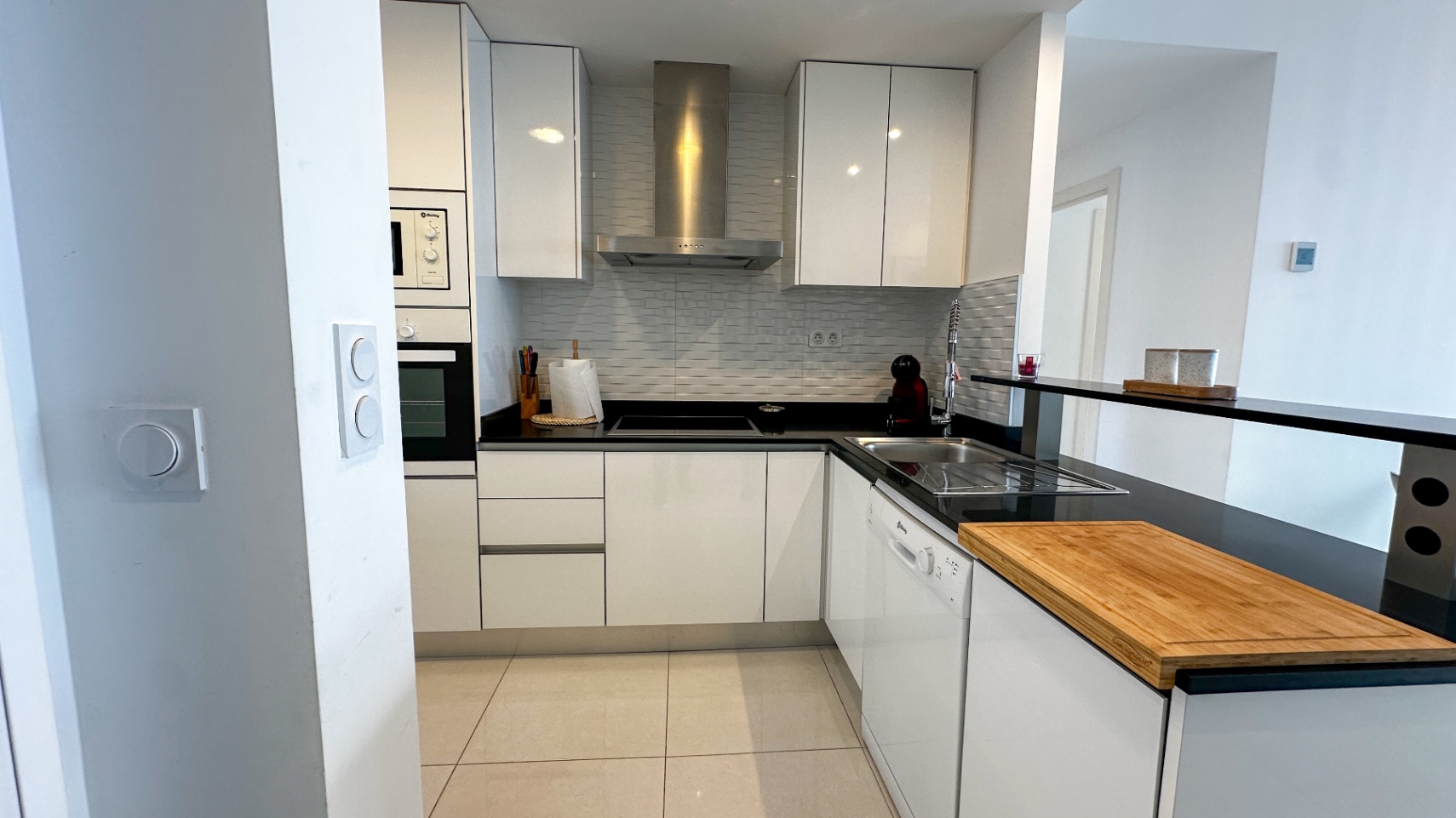 Garden in apartment for sale in Torrevieja