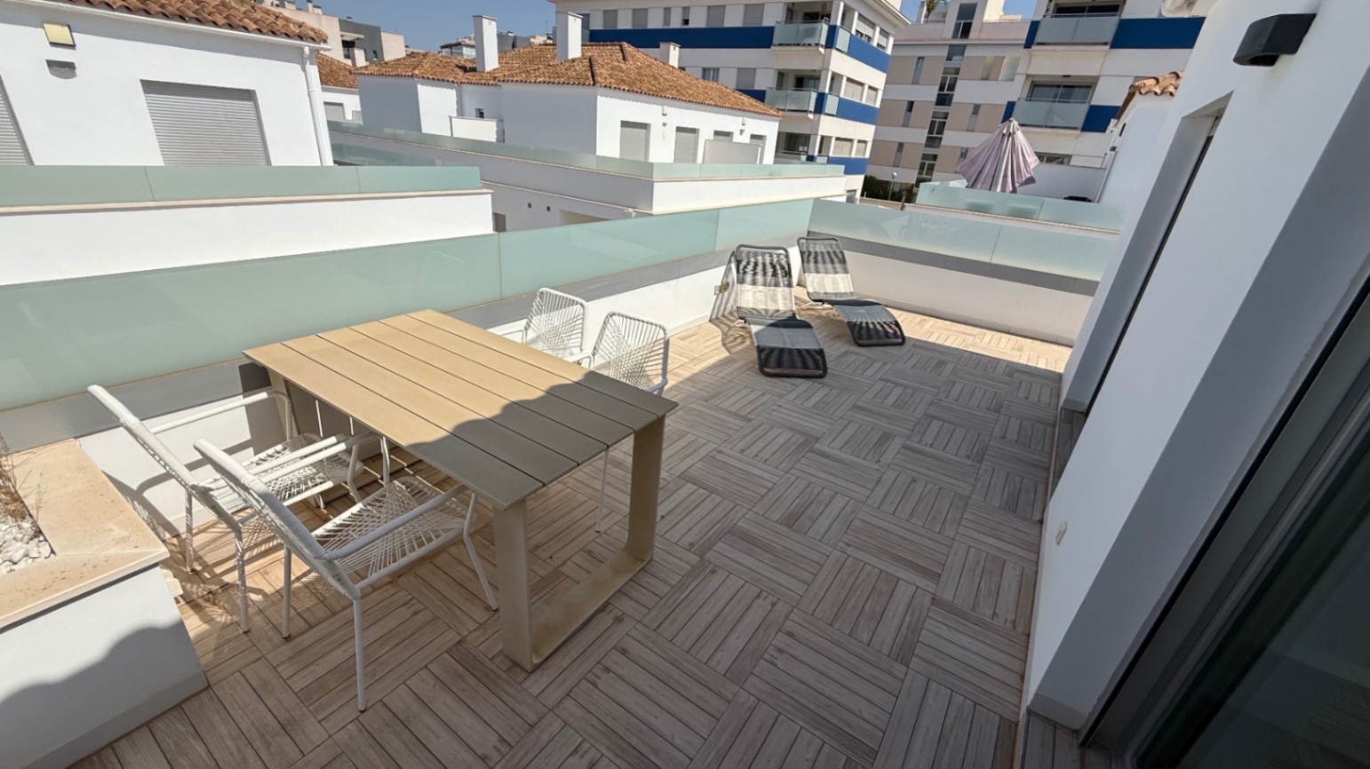 Pool area in terraced for sale in Orihuela