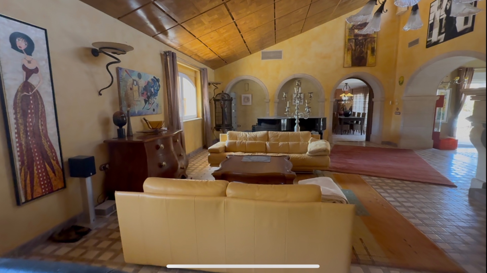 Exterior view in villa for sale in Cartagena