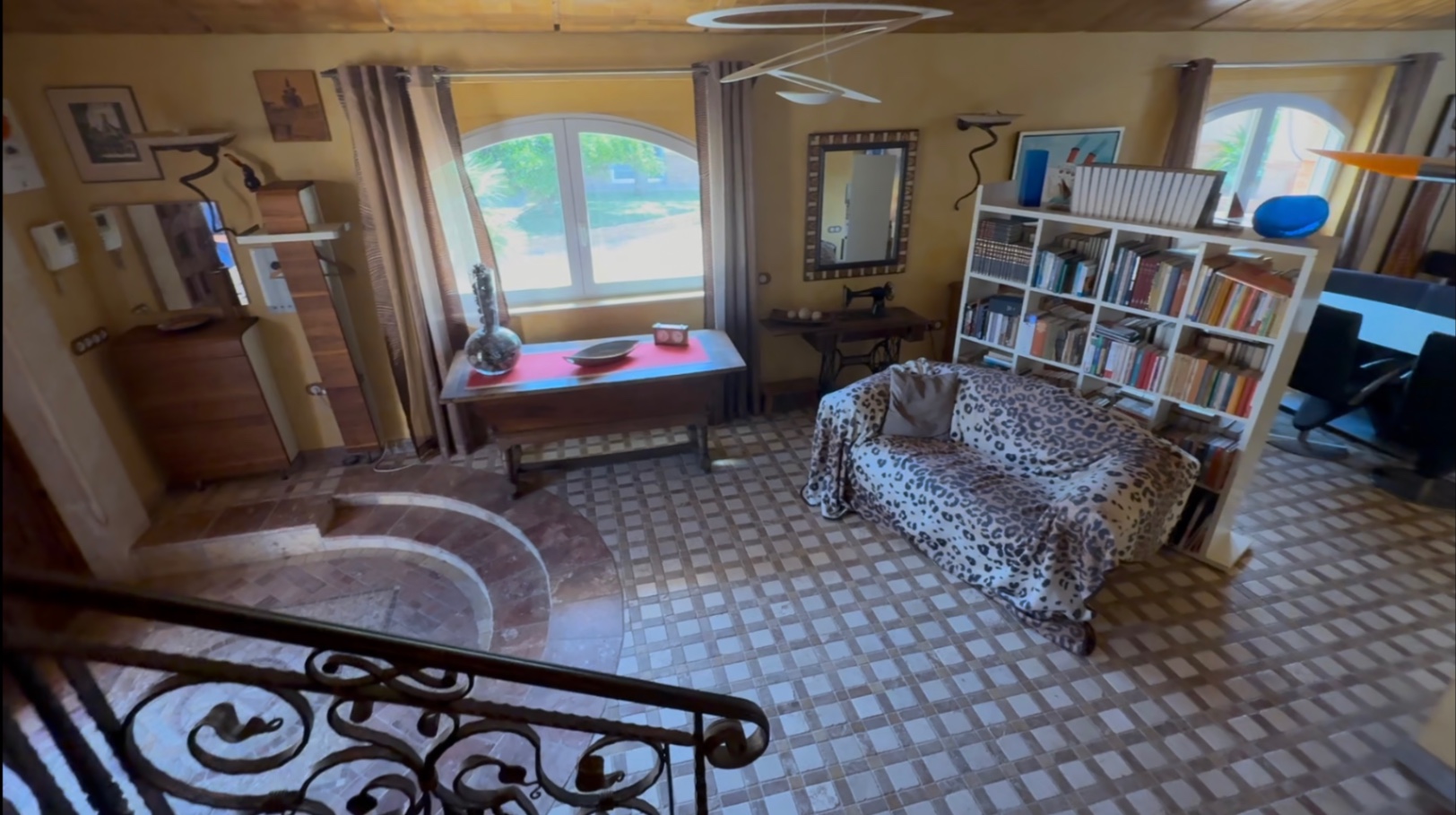 Master bedroom in villa for sale in Cartagena