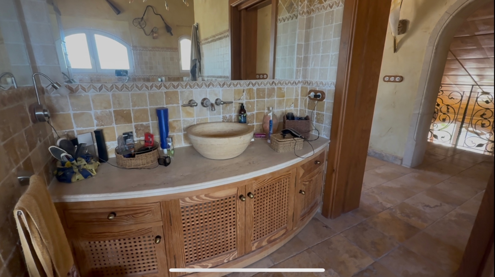 Kitchen in villa for sale in Cartagena