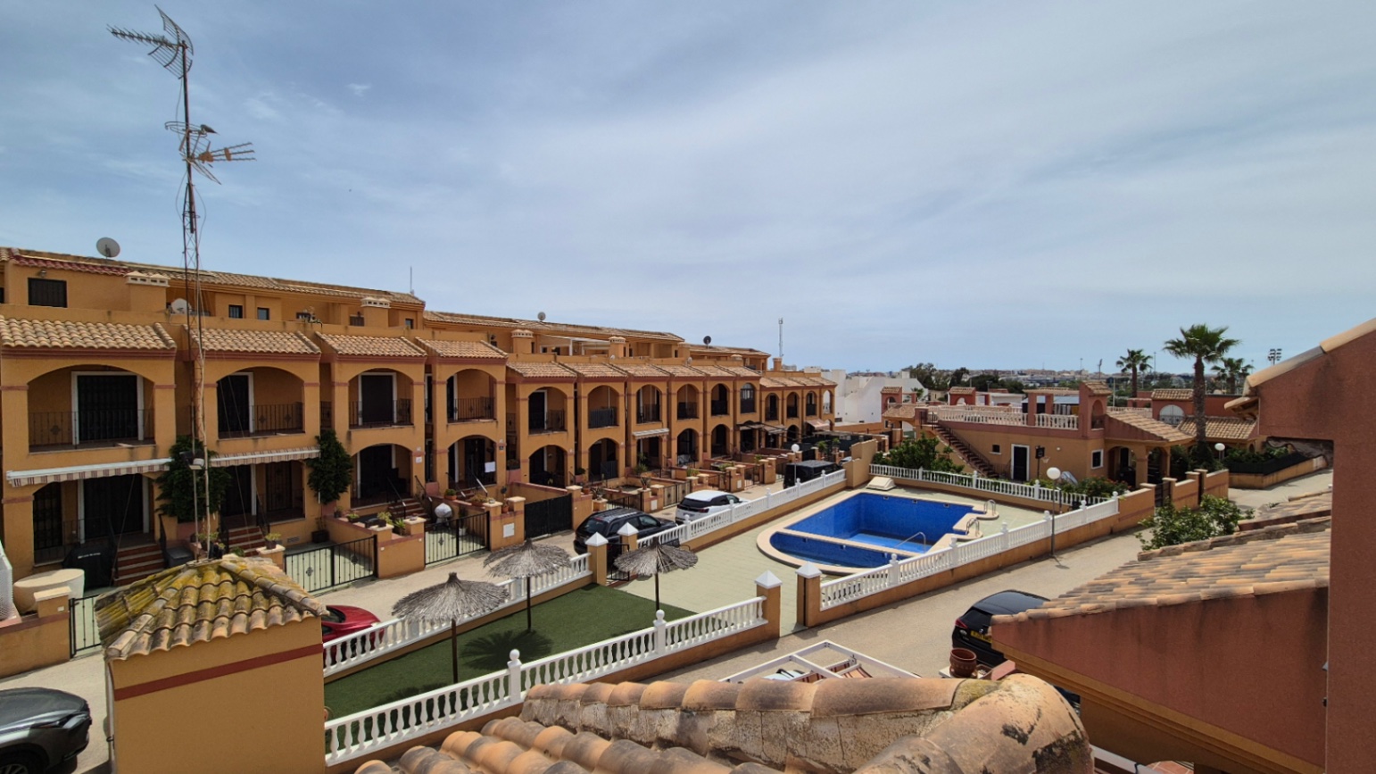 Master bedroom in villa for sale in Torrevieja