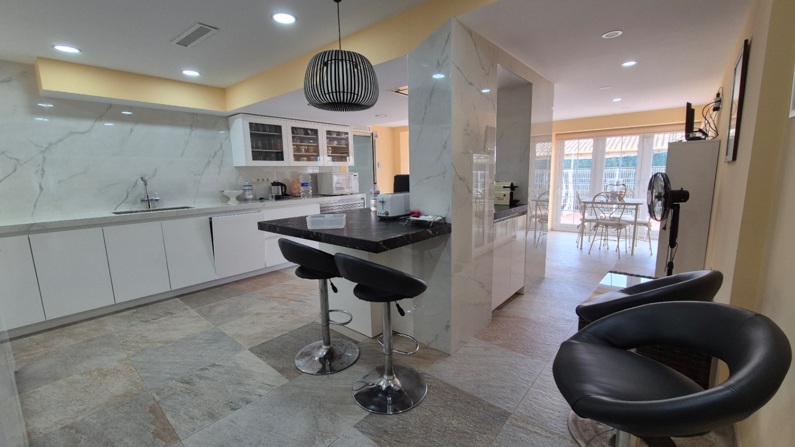 Dining area in villa for sale in Orihuela