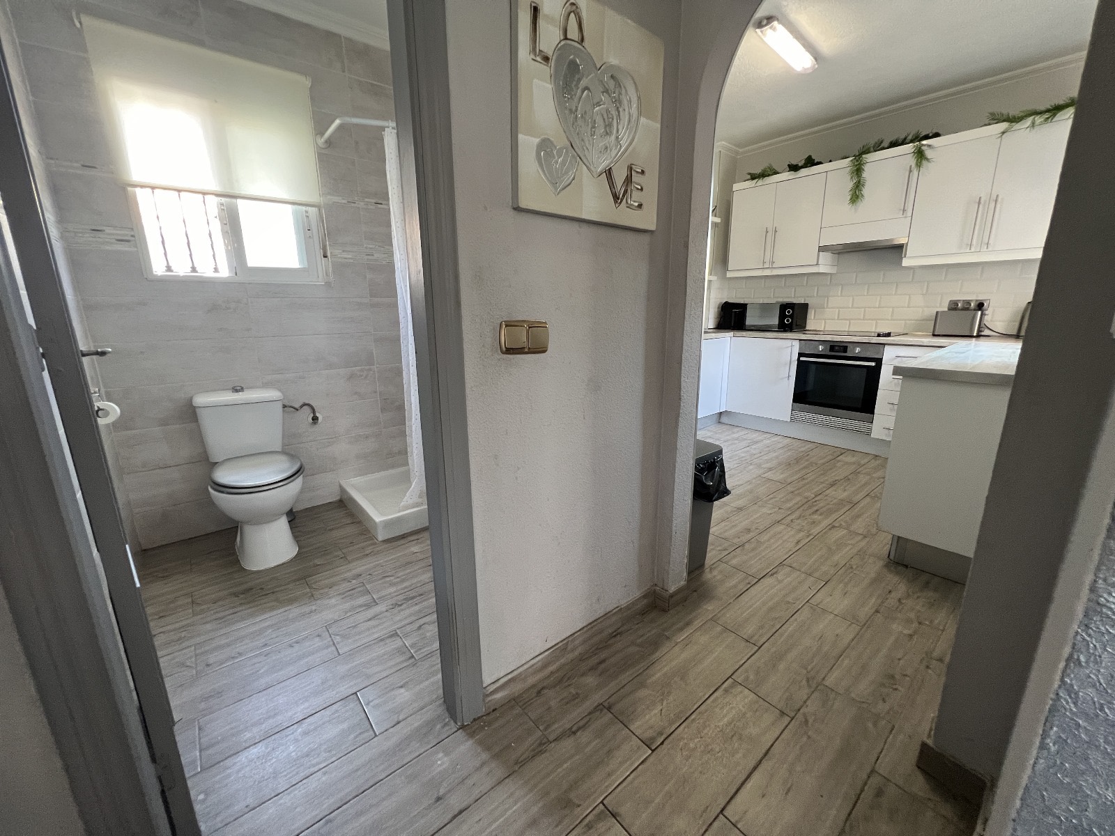 Pool area in villa for sale in Orihuela