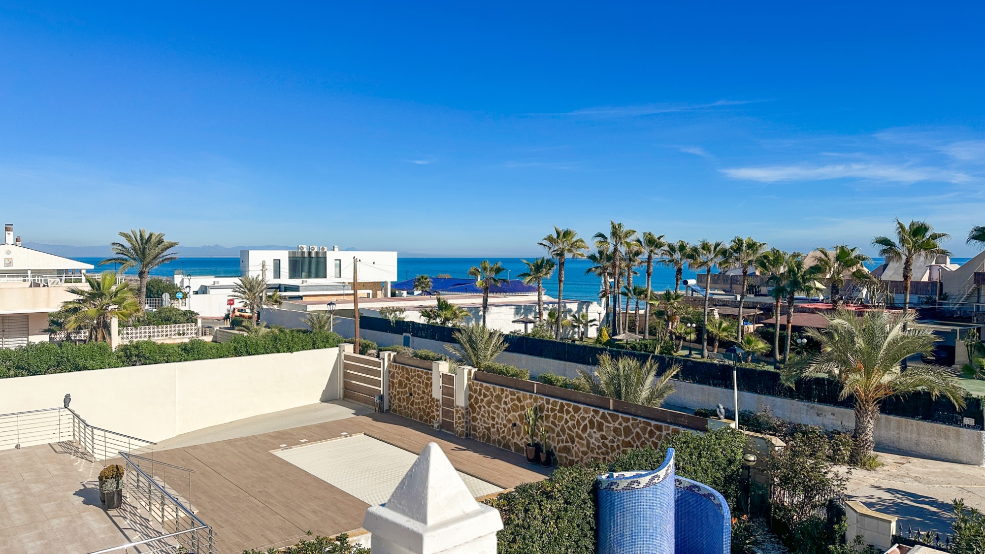 Master bedroom in villa for sale in La Mata