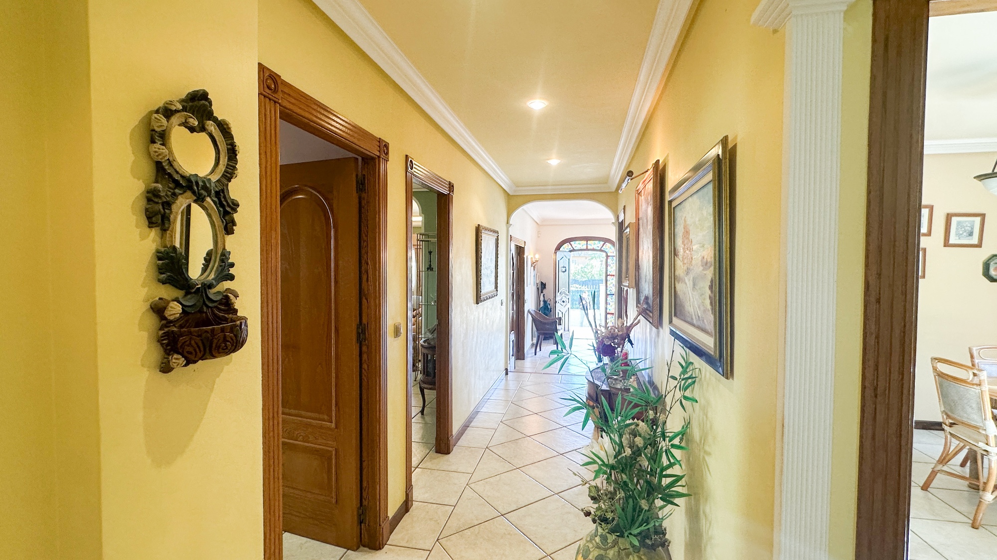 Terrace in villa for sale in La Mata