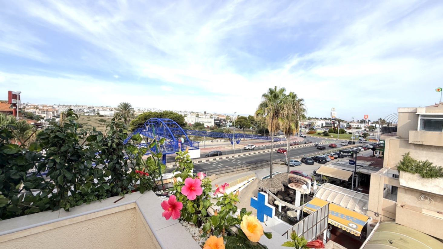 Living room in penthouse for sale in Torrevieja