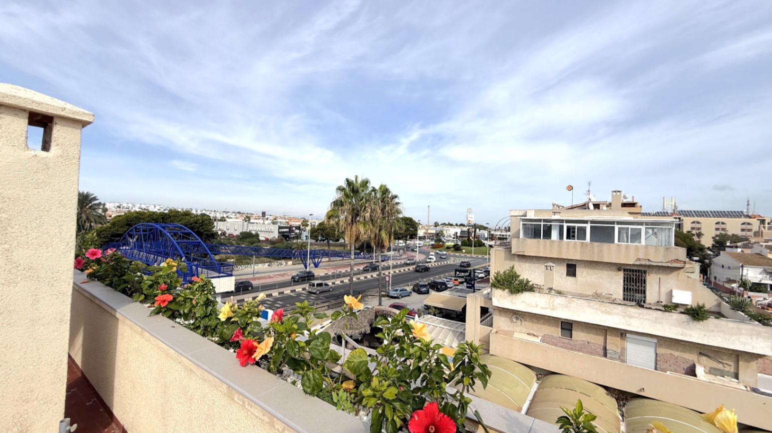 Master bedroom in penthouse for sale in Torrevieja