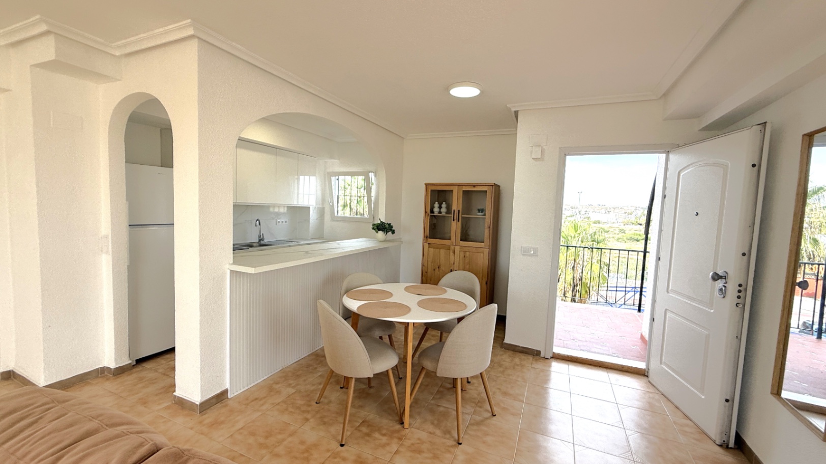 Garden in penthouse for sale in Torrevieja