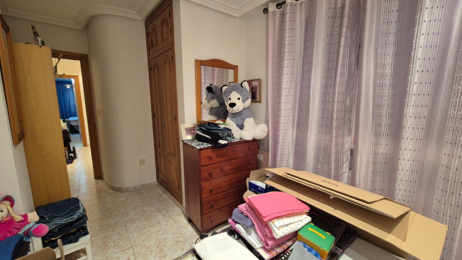 Garden in apartment for sale in Torrevieja