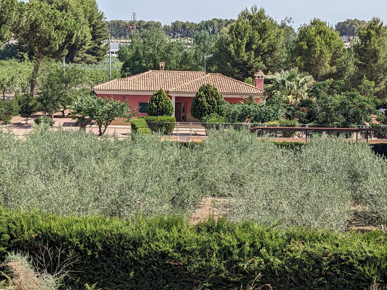 Terrace in villa for sale in Murcia