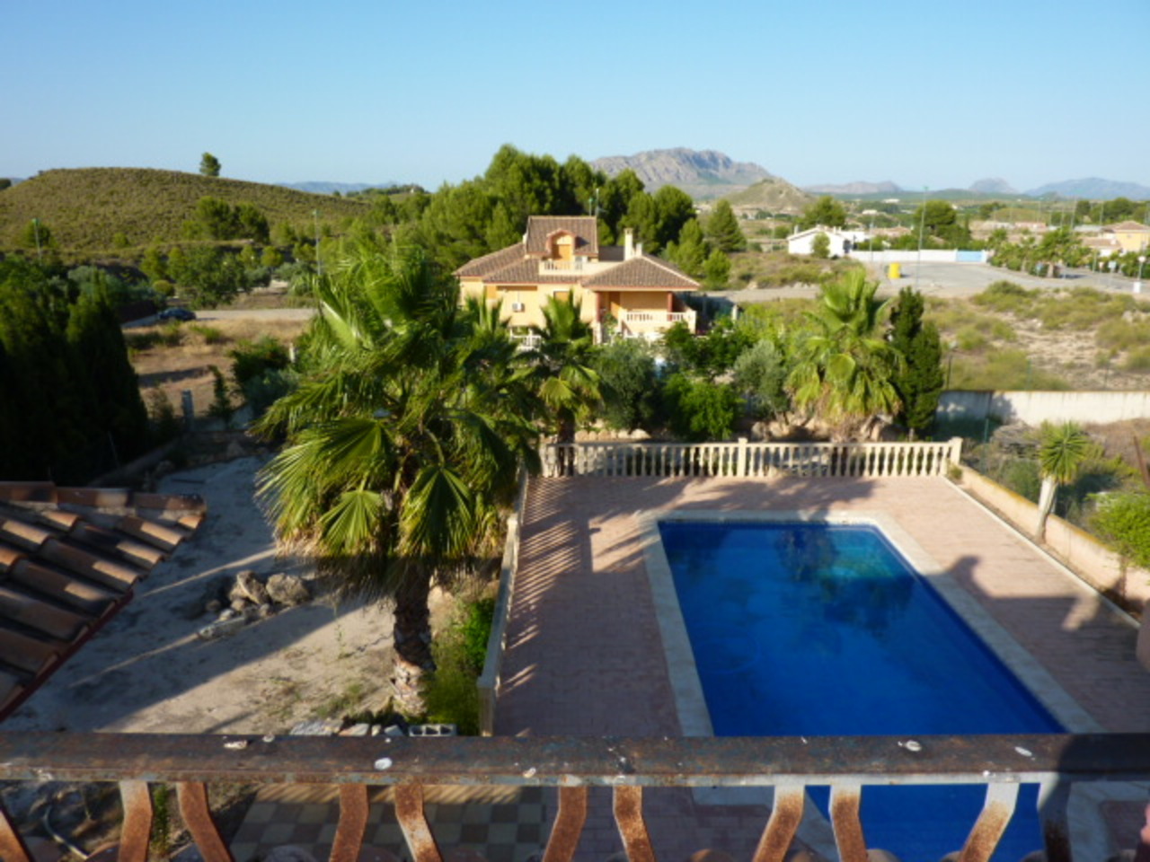 Exterior view in villa for sale in Murcia