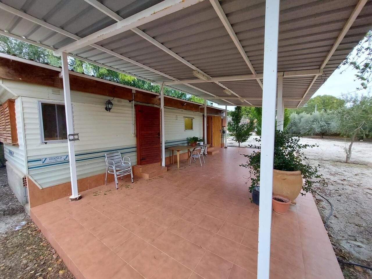 Excellent Mobile Home with Large Verranda on 5,000m2 plot in Lovely Natural Setting with Private Swi