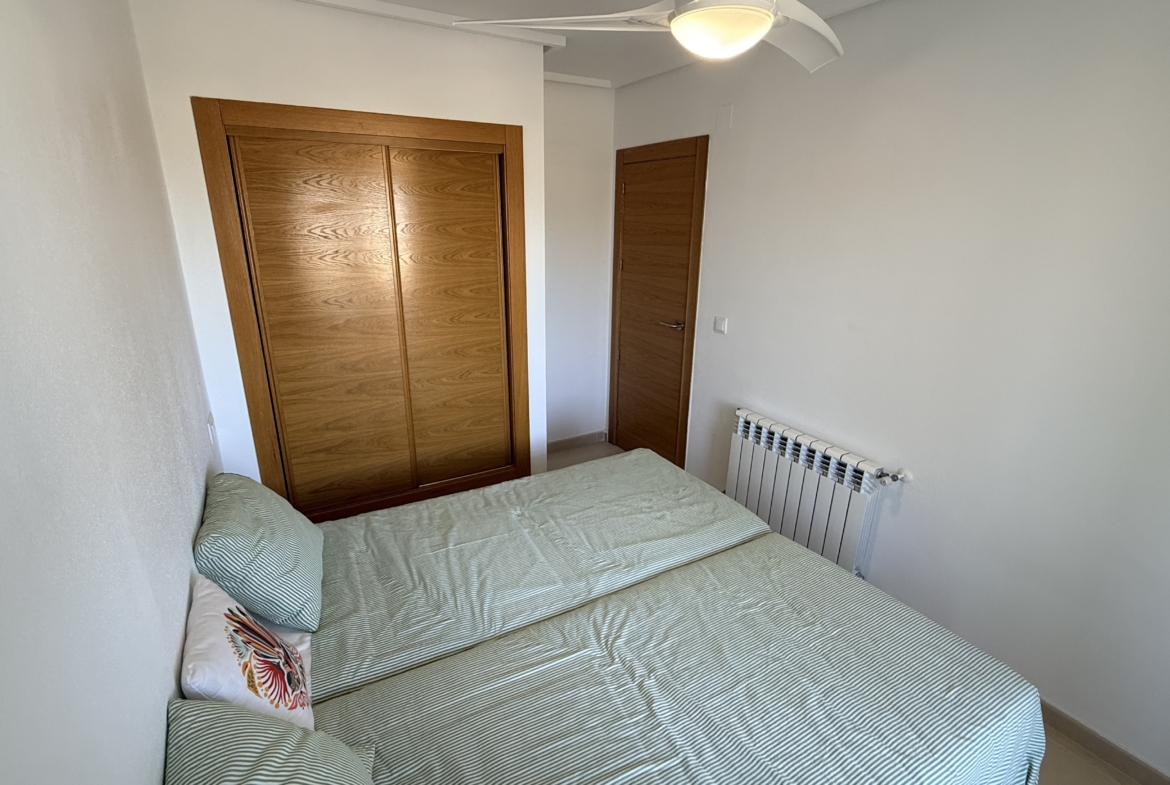 Bedroom in apartment for sale in Hacienda Riquelme Golf Resort