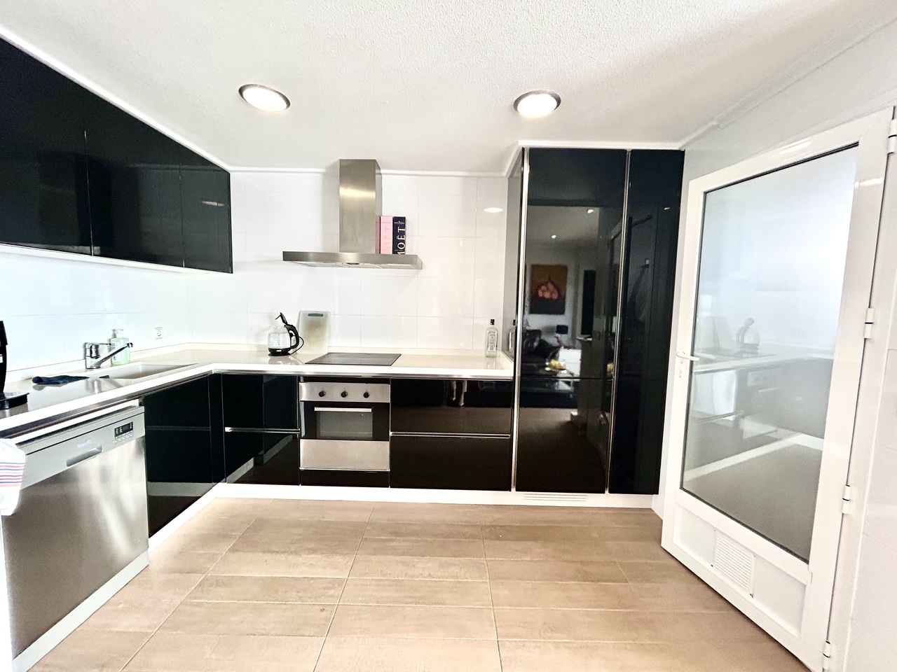 Pool area in apartment for sale in Campoamor