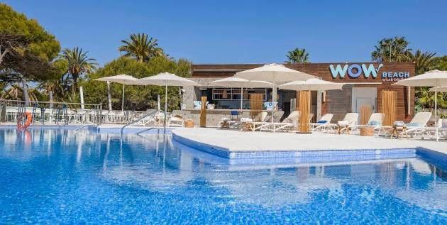 Pool area in penthouse for sale in Orihuela Costa